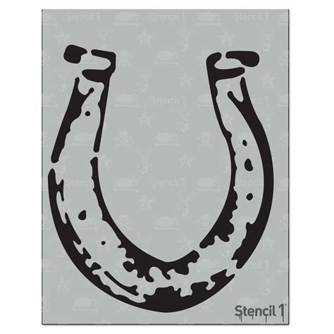 horse shoe stencils.